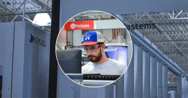 Feature story with Zach Mullen, CNC machinist and cell lead