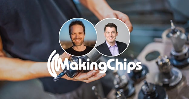 Making chip podcast episode with Peter Doyle