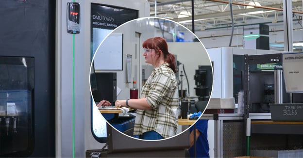 Milling Intern Bella Waldroup