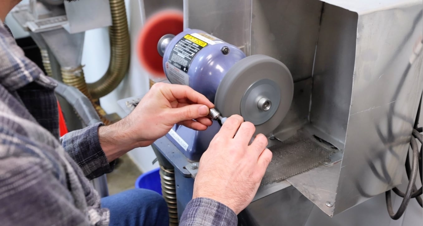 Material removal finishing process