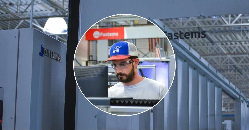 Feature story with Zach Mullen, CNC machinist and cell lead