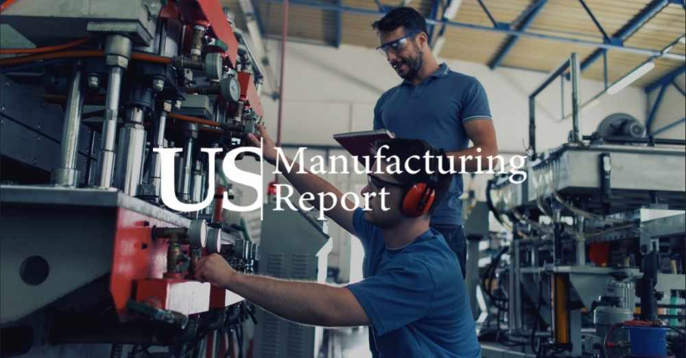 Operators set up a piece of equipment