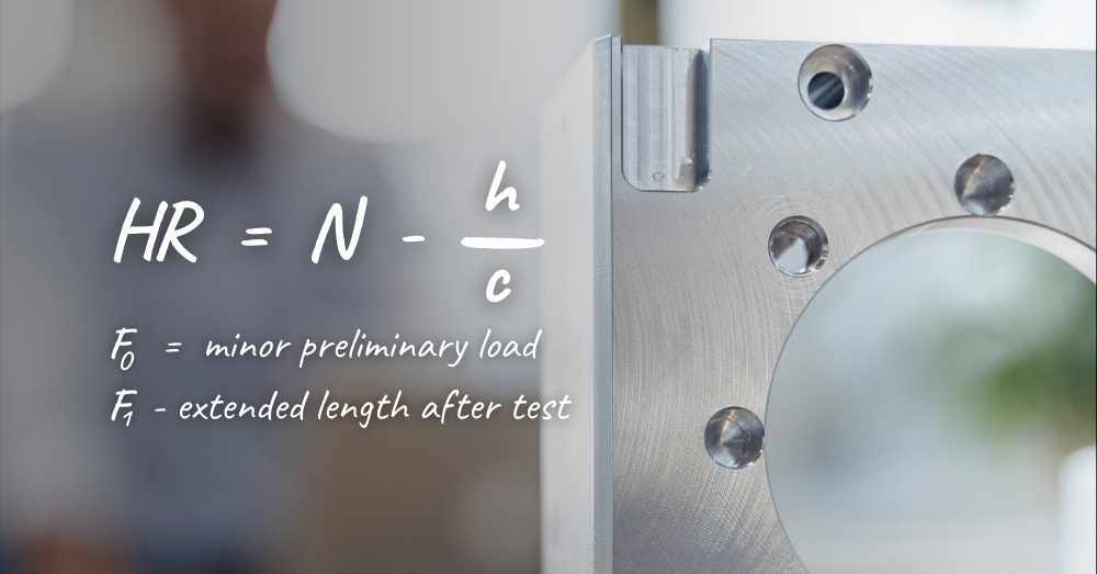 Close-up of a titanium part